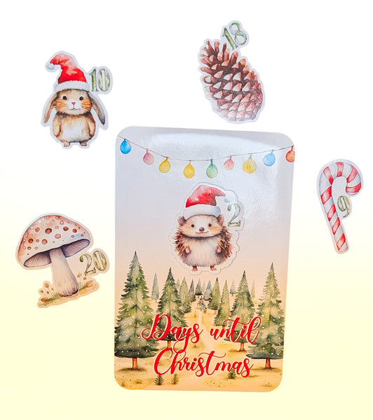 Forest Friends Countdown to Christmas Magnet Set