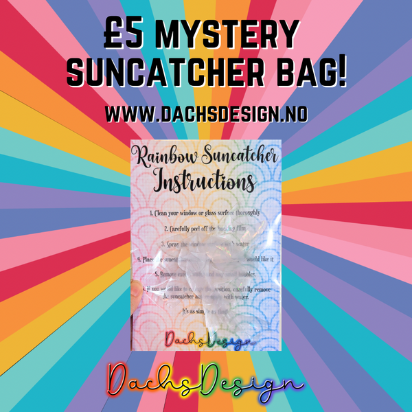 Rainbow Suncatcher Mystery Bag