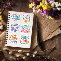 Coffee Quotes Vinyl Stickers