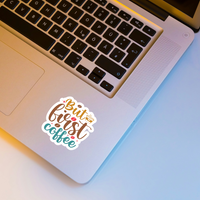 Coffee Quotes Vinyl Stickers