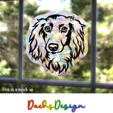 Dachshund Rainbow Suncatchers