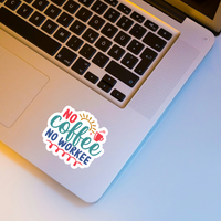 Coffee Quotes Vinyl Stickers