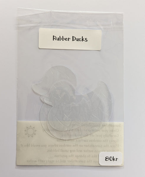 Ready Made Rubber Ducks Rainbow Suncatchers Bundle