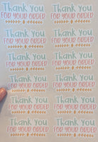 Small Business Packaging Stickers