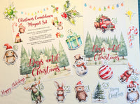 Forest Friends Countdown to Christmas Magnet Set