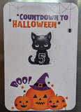 Halloween Reusable Countdown Fridge Magnet Set