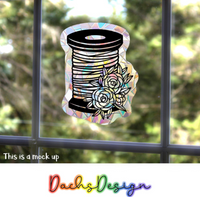 Sewing Thread Reel Suncatcher