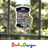 Sewing Thread Reel Suncatcher