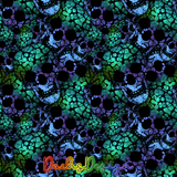 Spooky Skulls - NON-EXCLUSIVE Seamless Pattern