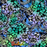 Spooky Skulls - NON-EXCLUSIVE Seamless Pattern