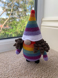 Rainbow Gnome Crochet Pattern