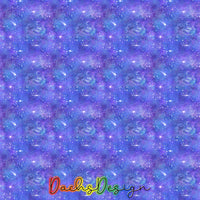 Purple Galactic Galaxy - NON-EXCLUSIVE Seamless Pattern