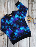 Purple and Teal Galaxy - NON-EXCLUSIVE Seamless Pattern