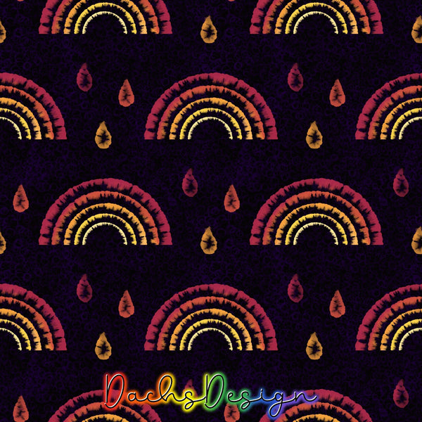 Boho tie dye rainbow -  NON-EXCLUSIVE Seamless Pattern