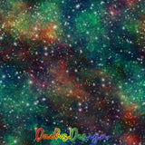 Multicolour Galaxy - NON-EXCLUSIVE Seamless Pattern