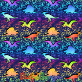 Rainbow Dinosaurs - NON-EXCLUSIVE Seamless Pattern