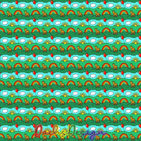 Rainbows and Giraffes - NON-EXCLUSIVE Seamless Pattern