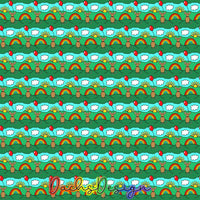 Rainbows and Mouse - NON-EXCLUSIVE Seamless Pattern