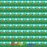 Rainbows and T-Rex - NON-EXCLUSIVE Seamless Pattern