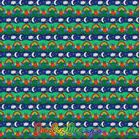 Rainbows and Bats - NON-EXCLUSIVE Seamless Pattern