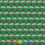 Rainbows and Elephants - NON-EXCLUSIVE Seamless Pattern