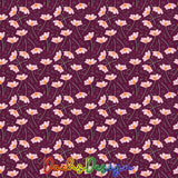 Floral on Plum - NON-EXCLUSIVE Seamless Pattern