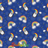 Rainbow Penguin Christmas - NON-EXCLUSIVE Seamless Pattern