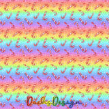 Rainbow Candy Cane Christmas - NON-EXCLUSIVE Seamless Pattern