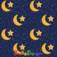 Moon and Stars - NON-EXCLUSIVE Seamless Pattern