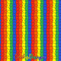 Rainbow Jigsaw Bundle - NON-EXCLUSIVE Seamless Pattern