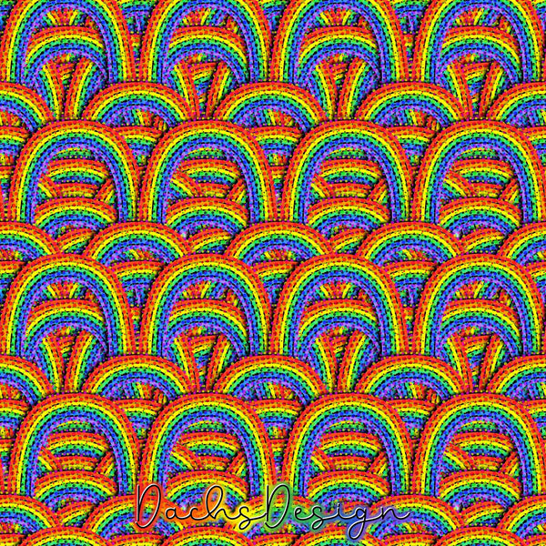 Extreme Rainbows Bundle - NON-EXCLUSIVE Seamless Patterns