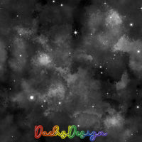 Monochrome Galaxy - NON-EXCLUSIVE Seamless Pattern