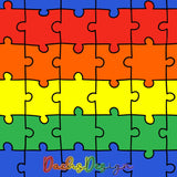 Rainbow Jigsaw Bundle - NON-EXCLUSIVE Seamless Pattern