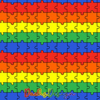 Rainbow Jigsaw Bundle - NON-EXCLUSIVE Seamless Pattern