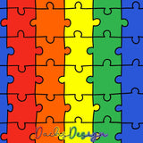 Rainbow Jigsaw Bundle - NON-EXCLUSIVE Seamless Pattern