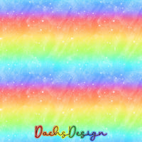 Clouds and Rainbows -  NON-EXCLUSIVE Seamless Pattern