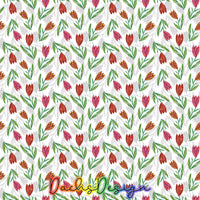 Painted Tulips - NON-EXCLUSIVE Seamless Pattern