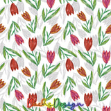 Painted Tulips - NON-EXCLUSIVE Seamless Pattern