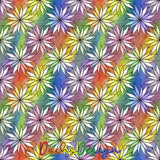 Rainbow Flowers - NON-EXCLUSIVE Seamless Pattern