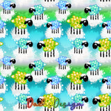 Spring Sheep - NON-EXCLUSIVE Seamless Pattern