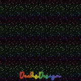 Rainbow Stars on black - NON-EXCLUSIVE Seamless Pattern