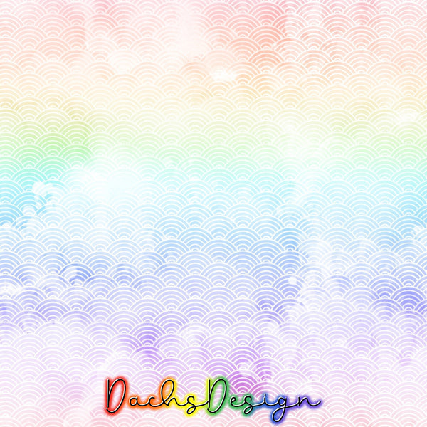 Pastel Rainbow Splash - NON-EXCLUSIVE Seamless Pattern