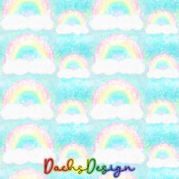 Fluffy Rainbows - NON-EXCLUSIVE Seamless Pattern