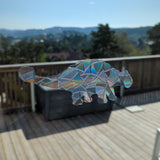 Ankylosaurus Dinosaur Rainbow Suncatcher