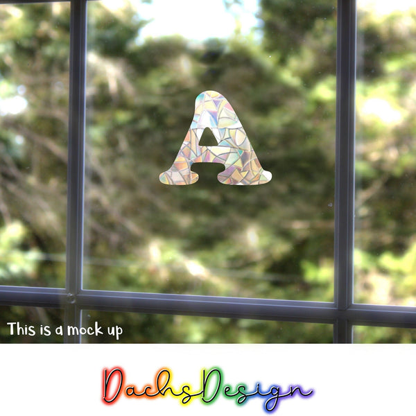 Personalised Rainbow Suncatcher Name Letters