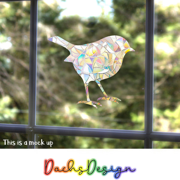 Robin Bird Rainbow Suncatcher