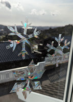 Snowflakes Rainbow Suncatcher Bundle