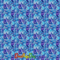 Blue purple splatter - NON-EXCLUSIVE Seamless Pattern