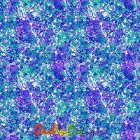 Purple Green Splatter - NON-EXCLUSIVE Seamless Pattern