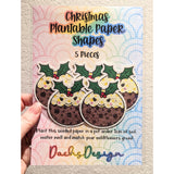 Christmas Plantable Seeded Paper Shapes